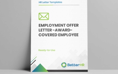 Employment Offer Letter – Award-Covered Employee