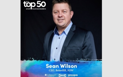 BetterHR in Winners – Australia’s Top 50 Small Business Leaders 2022