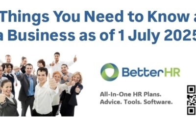 5 Things You Need to Know as a Business as of 1 July 2025